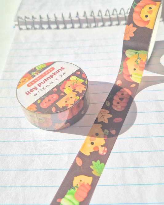 Hey Pumpkins Washi Tape