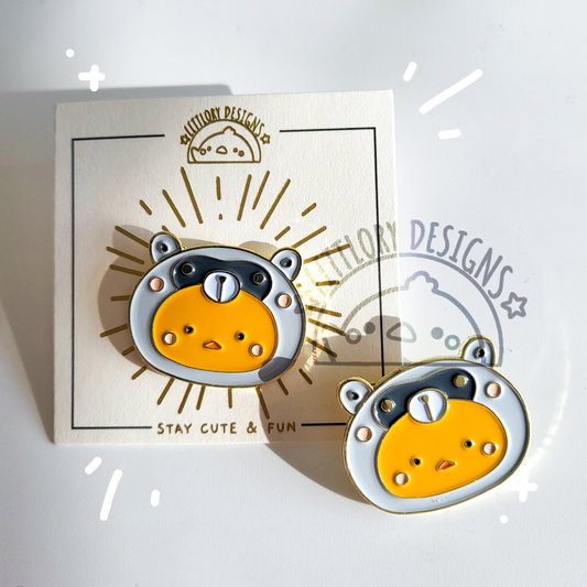 PULU Raccoon Enamel Pin