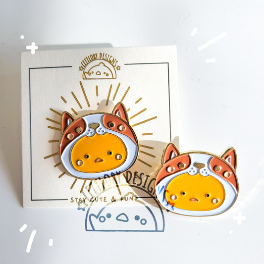 PULU Corgi Enamel Pin