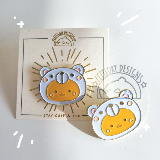 PULU Polar Bear Enamel Pin