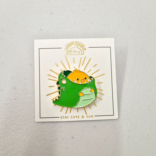 PULU Dino Enamel Pin