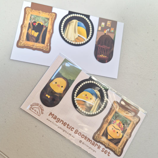 Art Gallery Bookmark Set