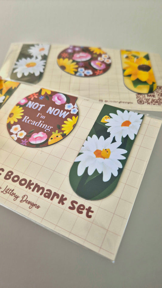 Floral Bookmark Set