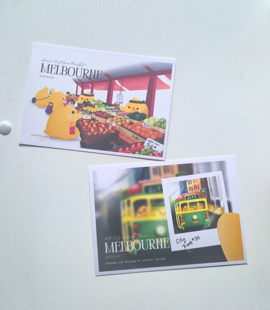 Melbourne Postcard Set A