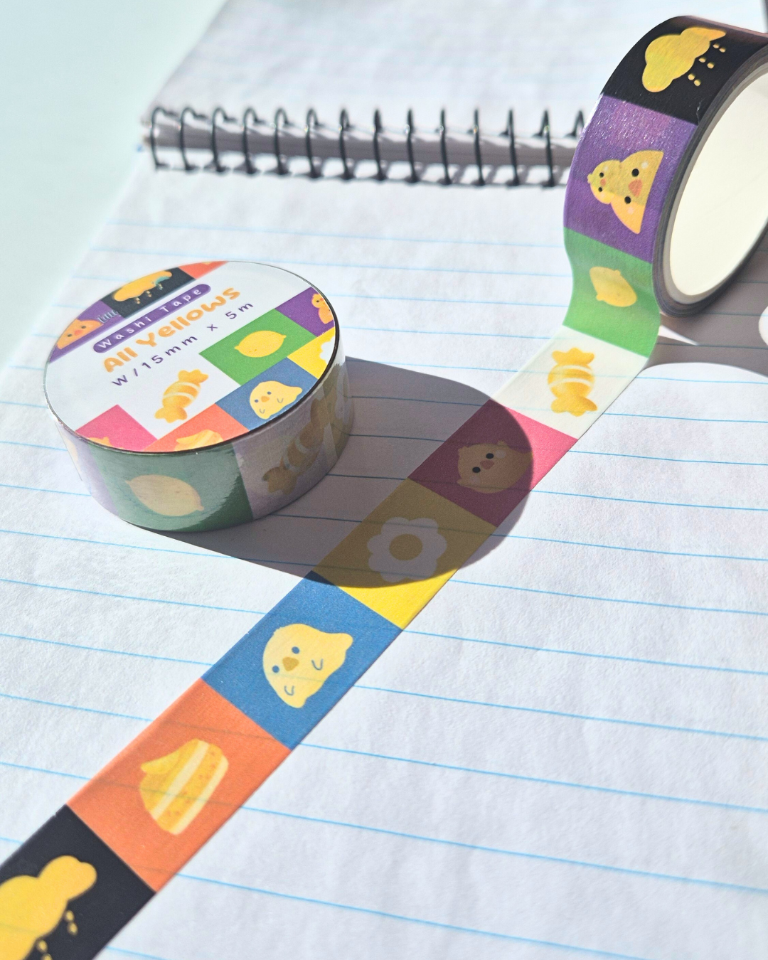 All Yellows Washi Tape