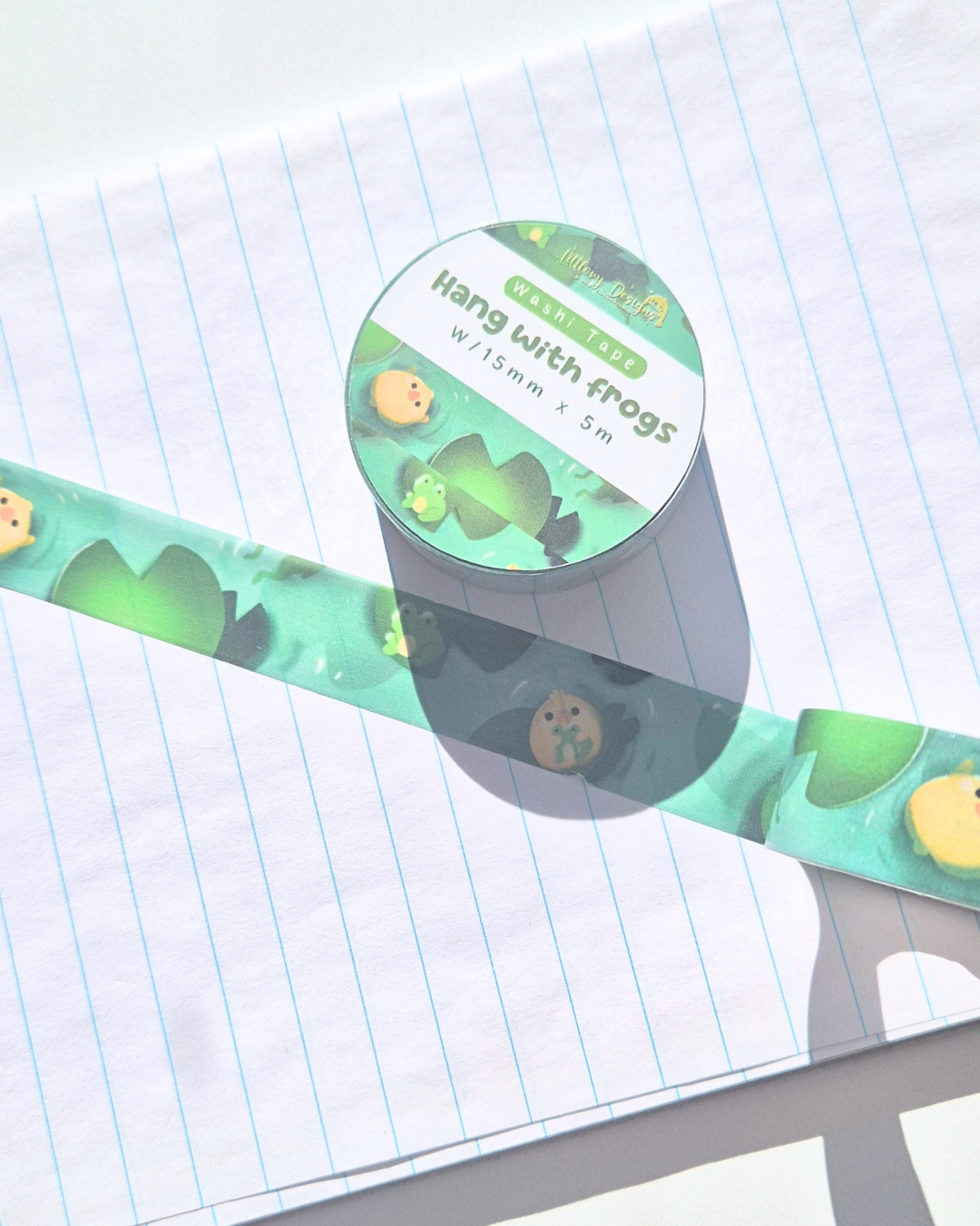Hang with Frogs Washi Tape