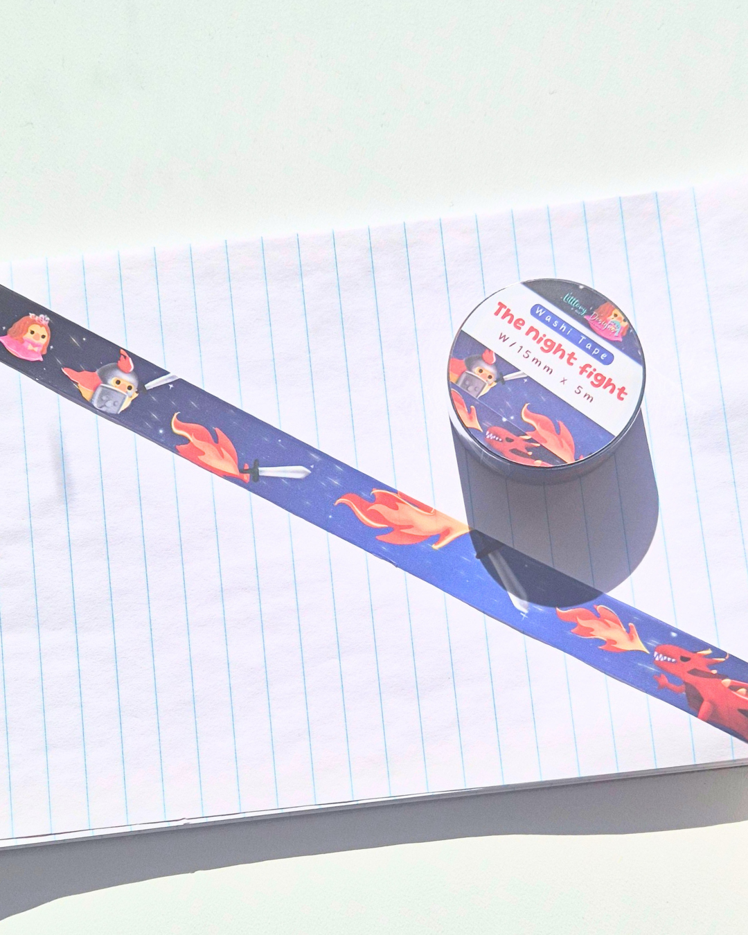 The Night Fight Washi Tape