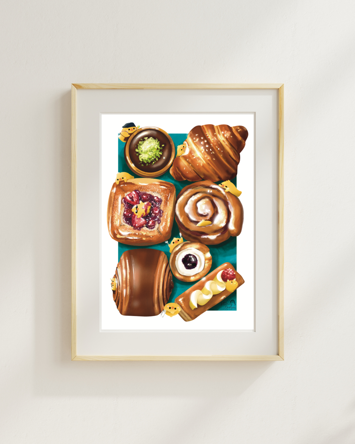 A Taste of Melbourne Art Print