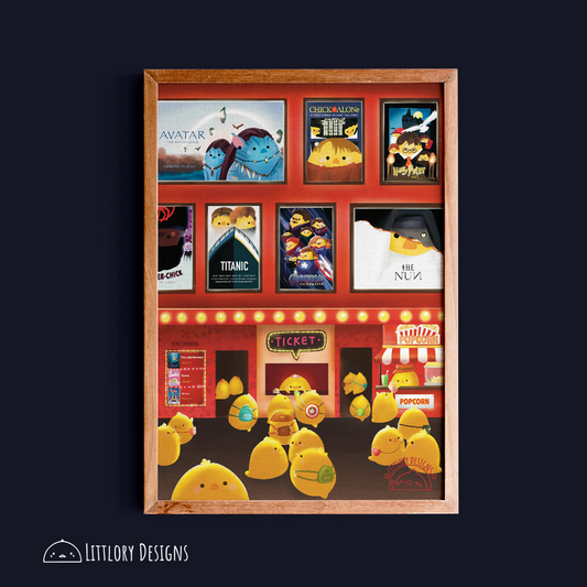 Cinema Art Print