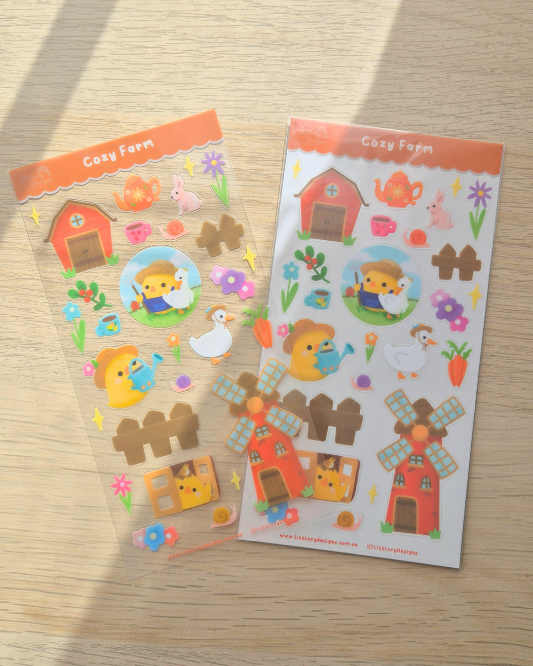 Cozy Farm Sticker Sheet