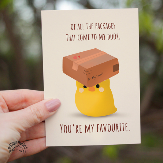 Favourite Package Card