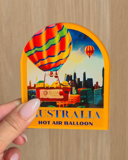 Hot Air Balloon Fridge Magnet