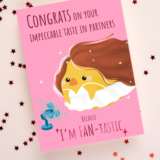 I'm FAN-tastic Card