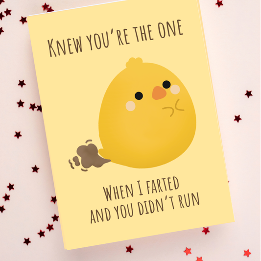Knew You're The One Card