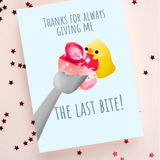 Last Bite Card