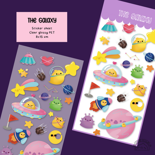 The Galaxy Sticker Sheet