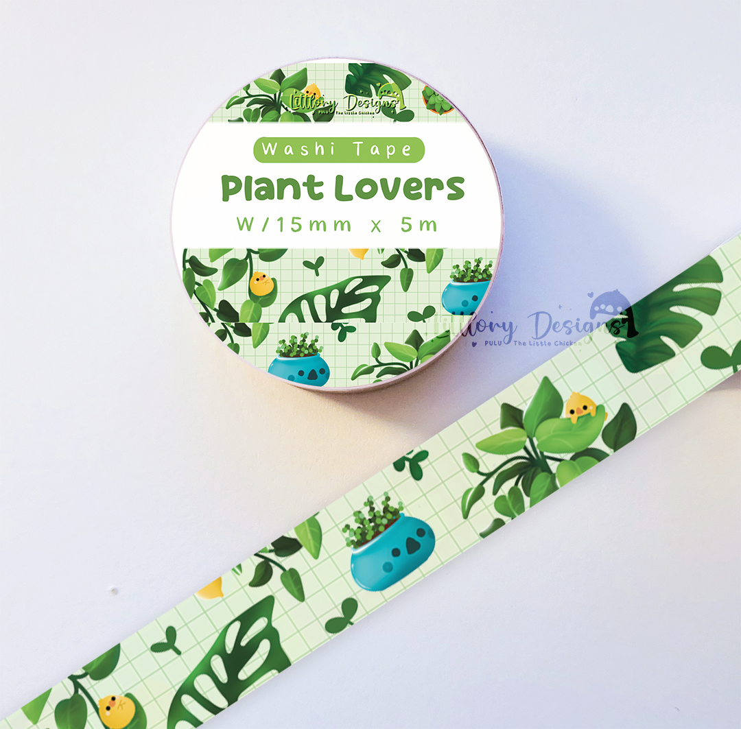Plants Lovers Washi Tape
