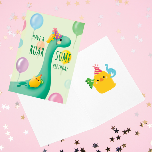 Roar-some Birthday Card