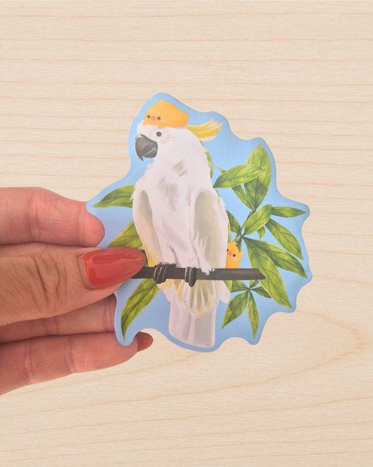 Sulphur-crested Cockatoo Sticker