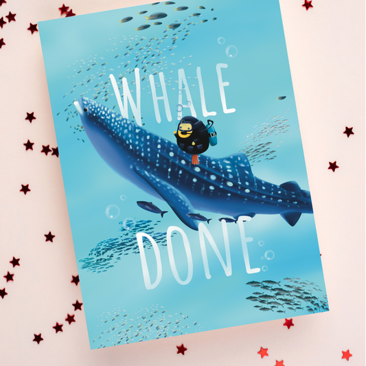 Whale Done Card