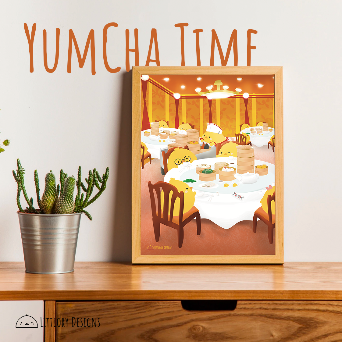 YumCha Place Art Print