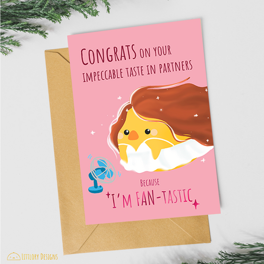 I'm FAN-tastic Card
