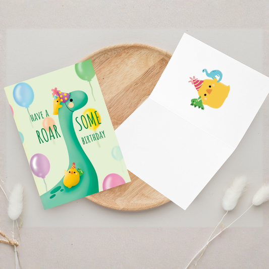Roar-some Birthday Card