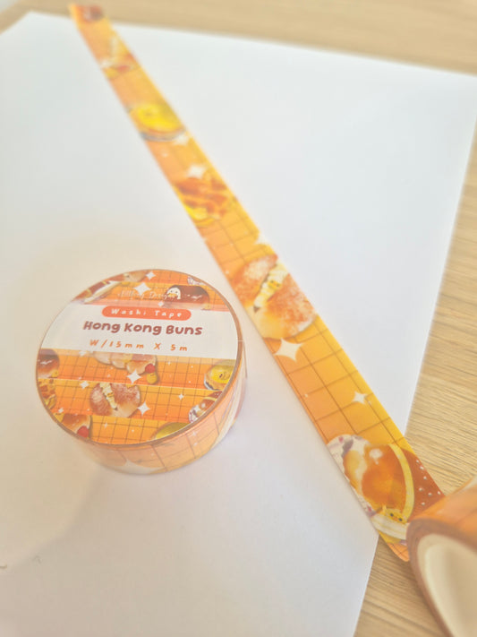 Hong Kong Buns Washi Tape