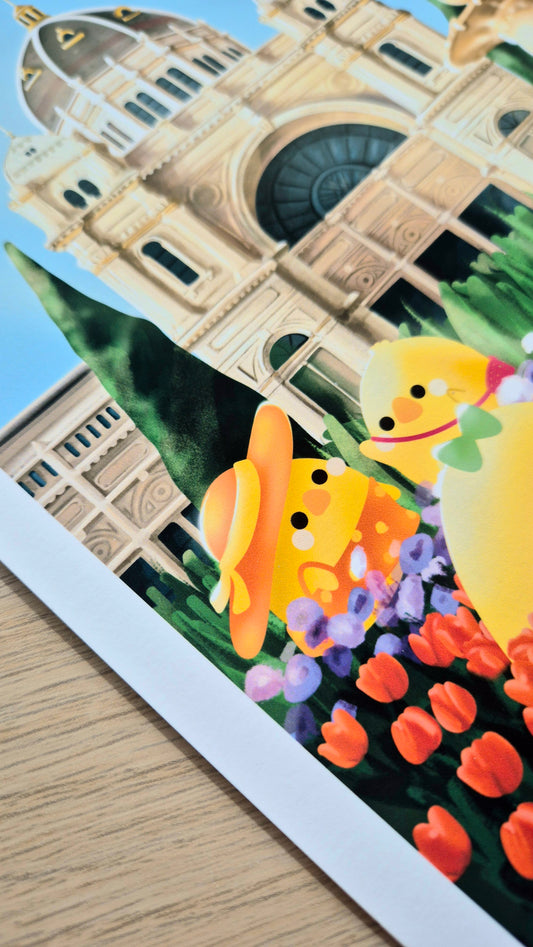 Royal Exhibition Building Art Print