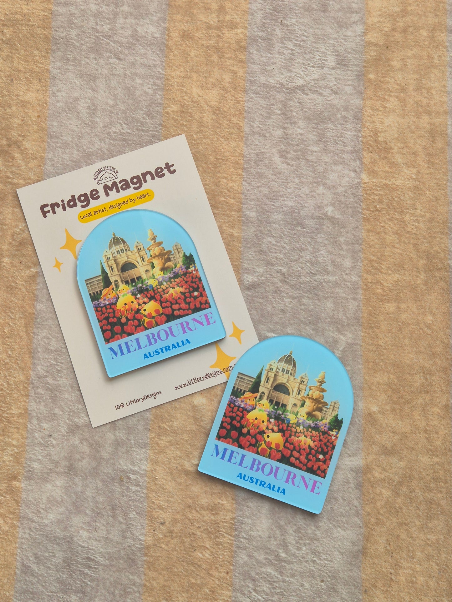 Royal Exhibition Building Melbourne Fridge Magnet