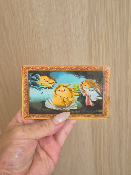 The Creation of Adam Fridge Magnet