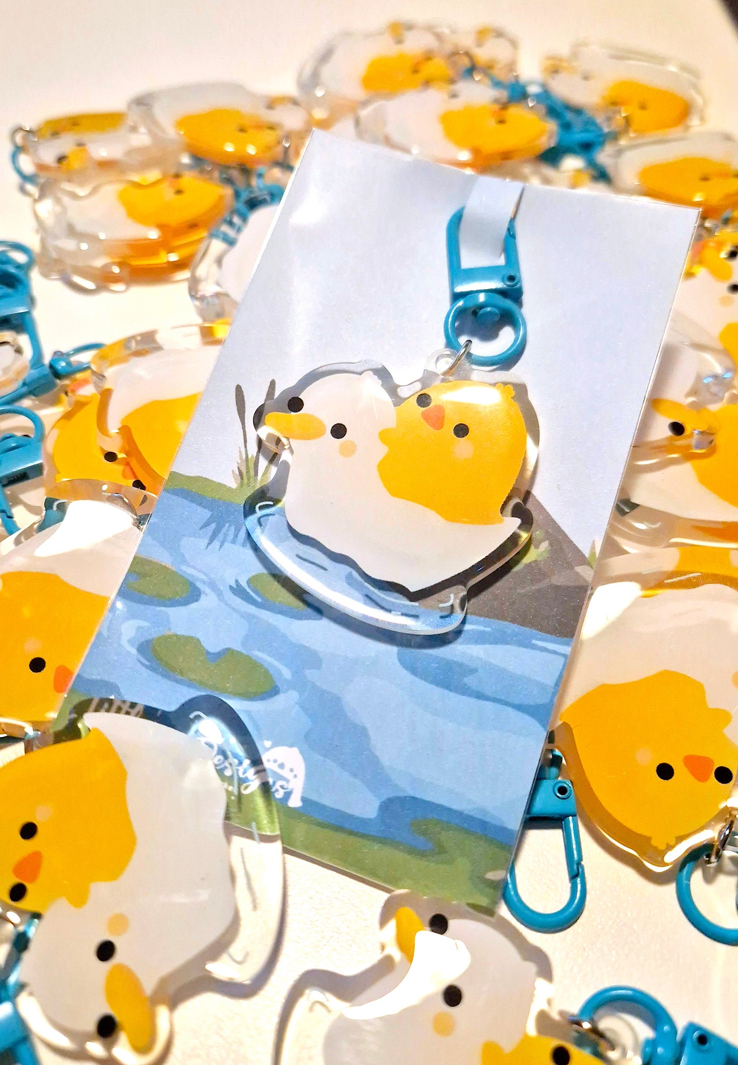 Duckie Ride Keychain