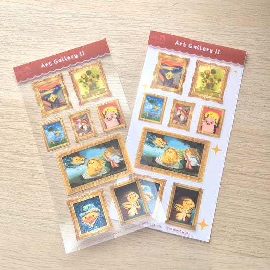 Art Gallery II Sticker Sheet