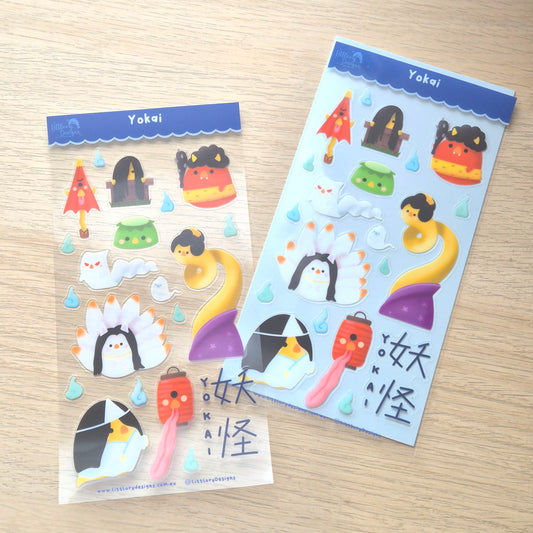 Yokai Sticker Sheet