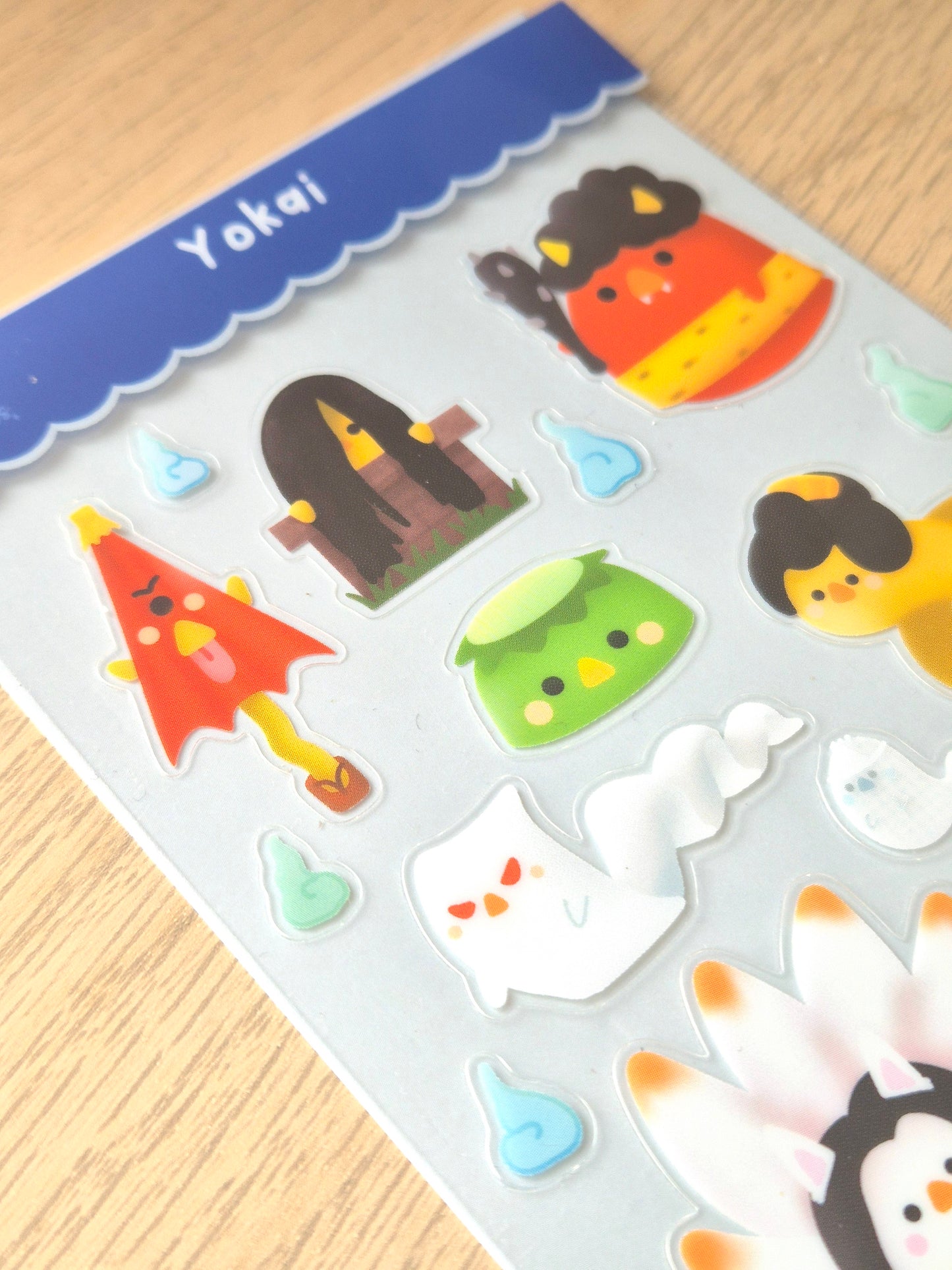 Yokai Sticker Sheet