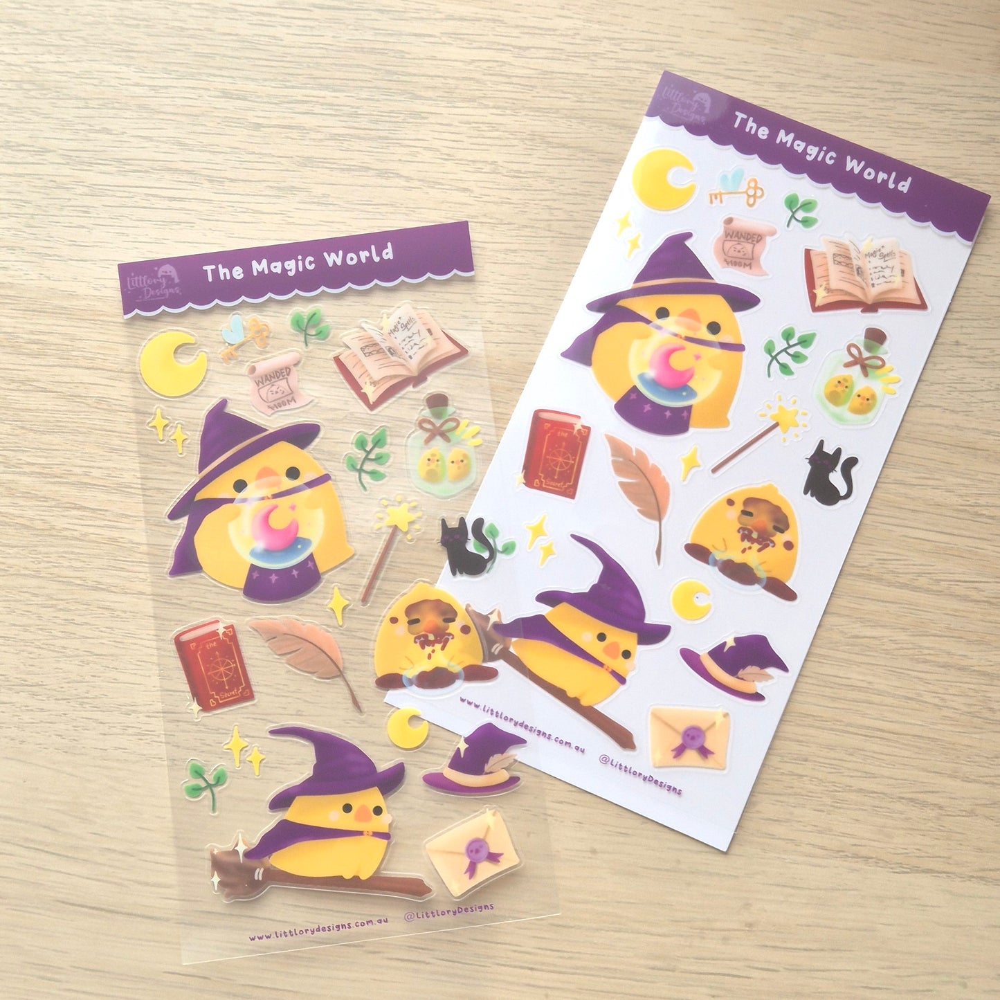 The Magic World Sticker Sheet