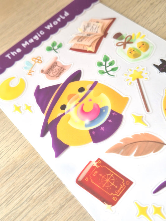The Magic World Sticker Sheet