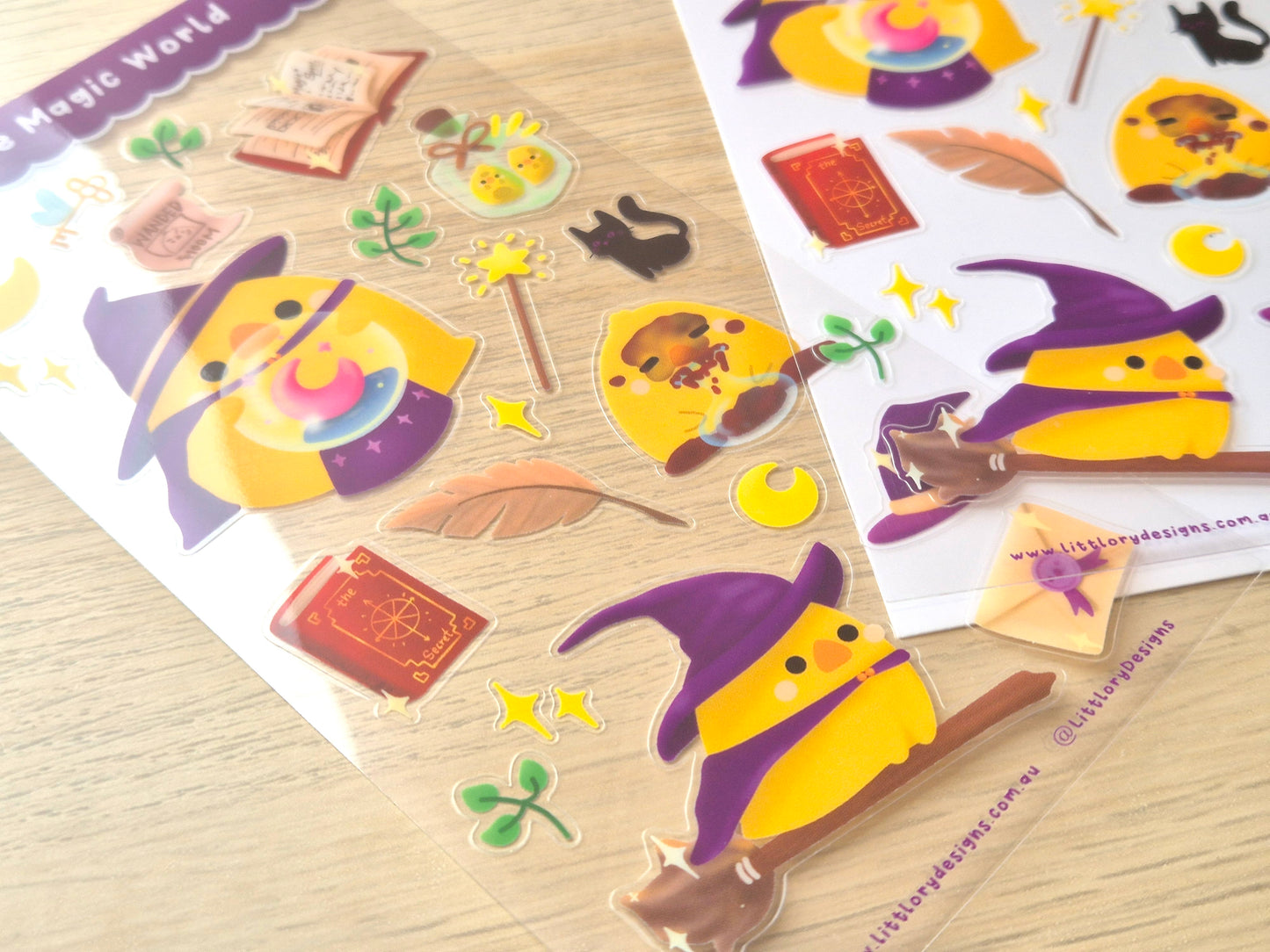 The Magic World Sticker Sheet