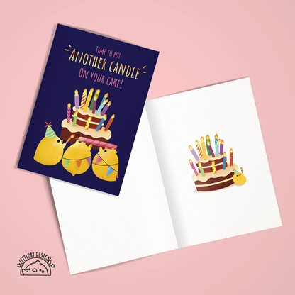 Another Candle Birthday Card