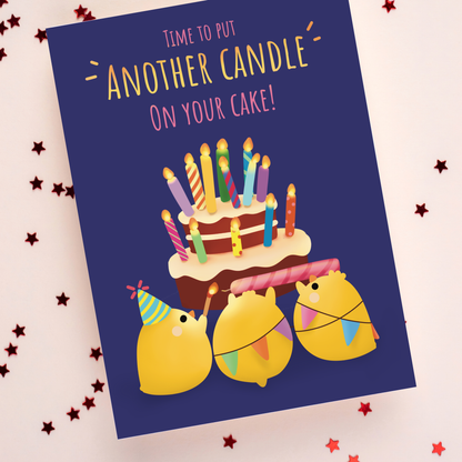 Another Candle Birthday Card