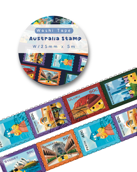 Australia Stamp Washi Tape