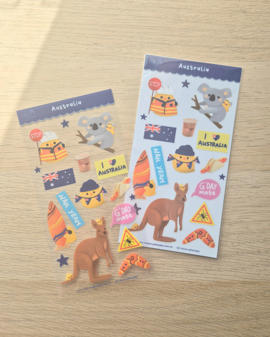 Australia Sticker Sheet