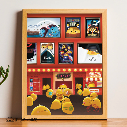 Cinema Art Print