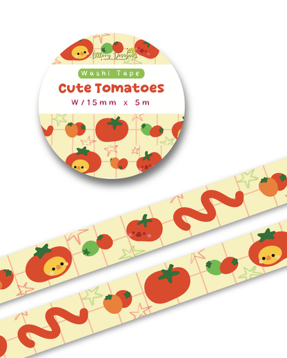 Cute Tomatoes Washi Tape