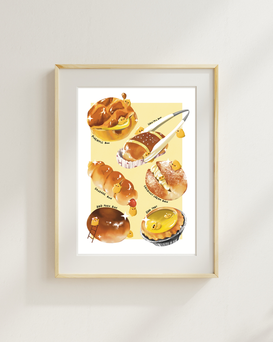 Hong Kong Bakery Art Print