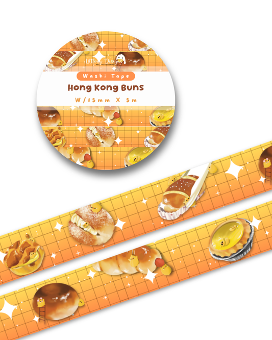 Hong Kong Buns Washi Tape
