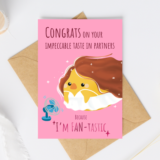 I'm FAN-tastic Card
