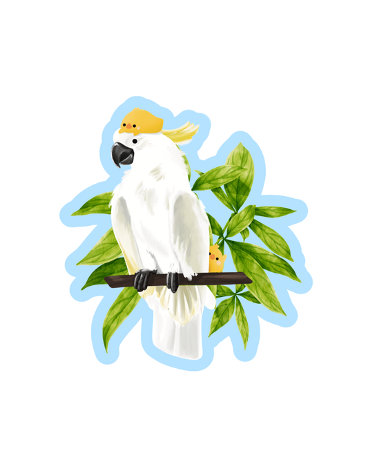 Sulphur-crested Cockatoo Sticker
