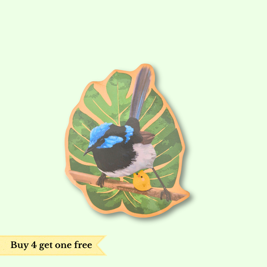 Superb Fairywren Sticker