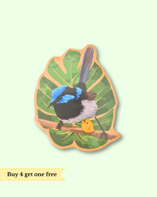 Superb Fairywren Sticker